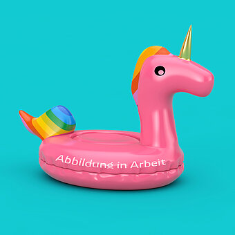 pinkes Einhorn Schwimmring